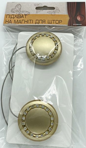 Магнит Круг Элит d50 мм золото H0009-3 MISLT