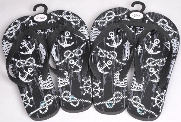 Обувь для пляжа и бассейна Luna Black Marine р. 43-44 мульти