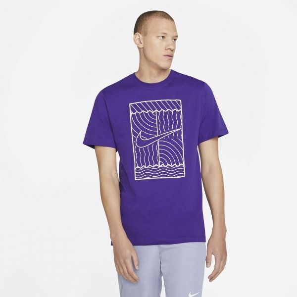 Футболка Nike M NKCT TEE SSNL COURT OZ DC5246-547 2XL білий