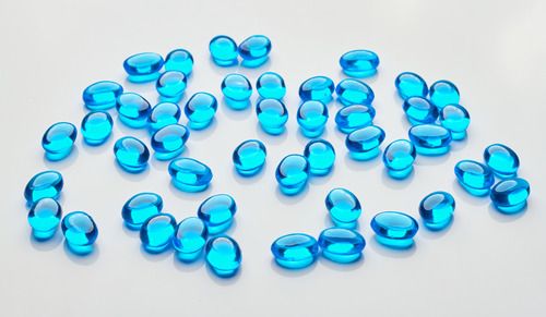 Камінці декоративні Resun MagicBeans блакитні MB50B