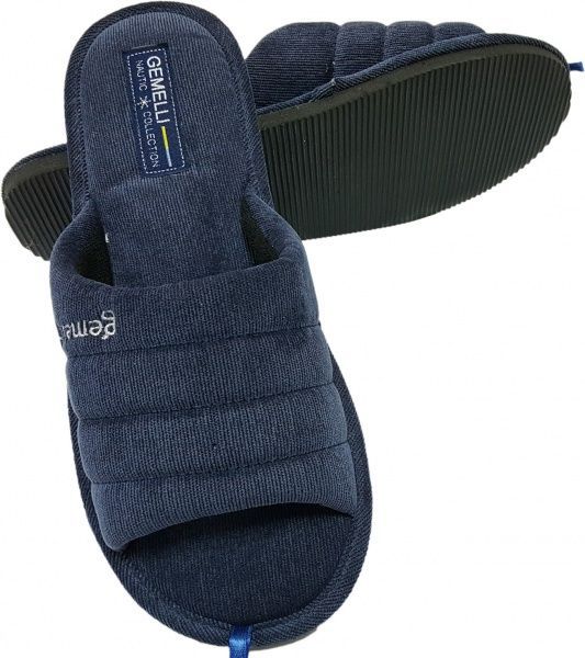 Тапки домашние Gemelli Фазио р. 43 синий