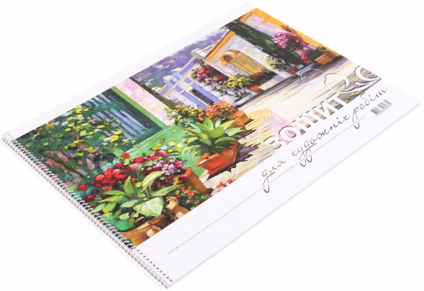 Альбом для малювання А3 18 аркушів в асортименті