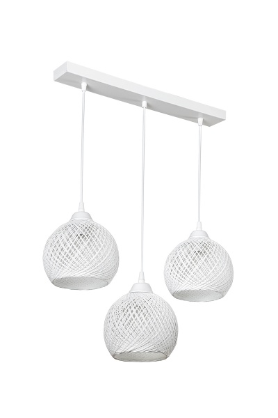 Підвіс Luna Yumak Line 3x60 Вт Е27 білий MDL.4750 