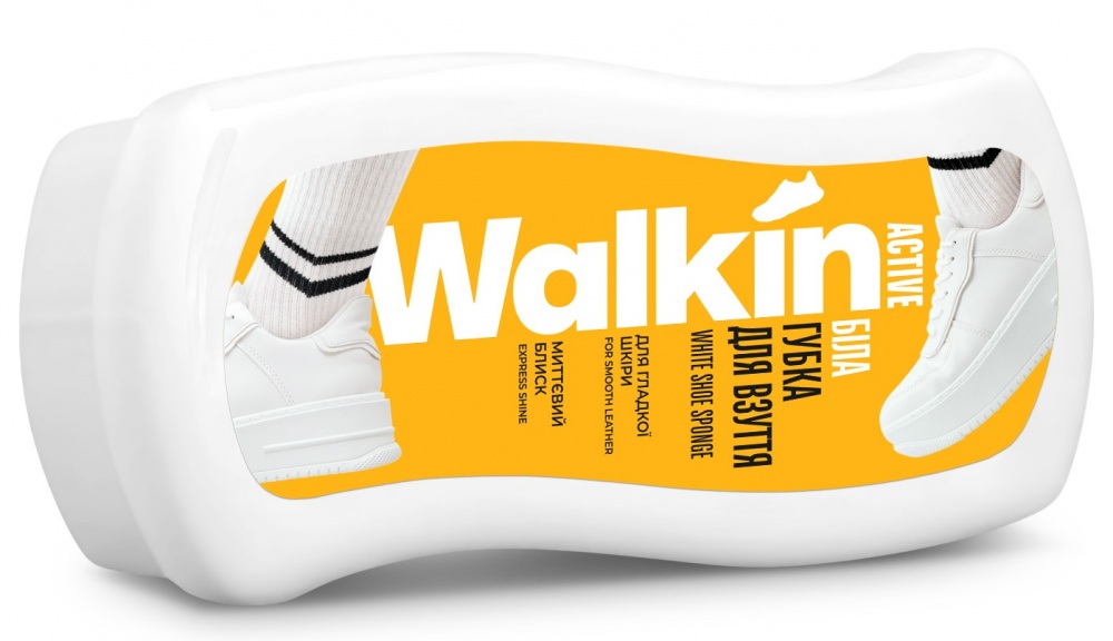 Губка-блеск WALKIN для гладкой кожи белая