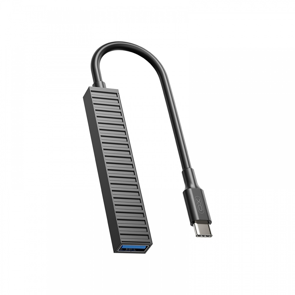 USB-хаб Xo HUB014B USB 3.0/2хUSB 2.0/SD/MicroSD Black (HUB014B.black)
