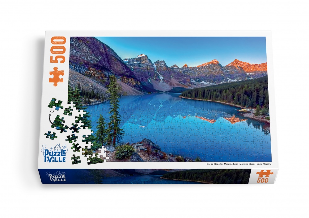 Пазл PUZZLEVILLE Озеро Морейн 500 элементов PZL500_18