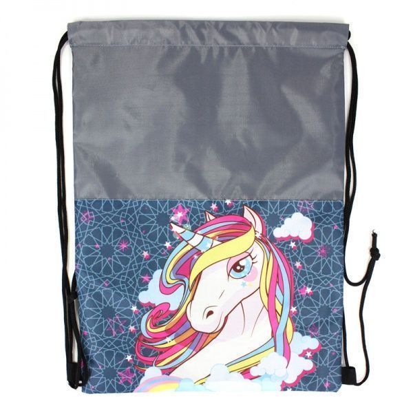 Сумка для обуви Единорог серый 978389 Leader