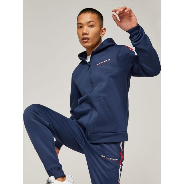 Джемпер Tommy Hilfiger FLEECE FZ HOODY TAPE S20S200287401 р. L темно-синій