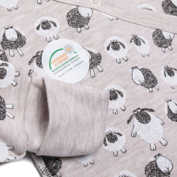 Распашонка детская Baby Veres Sheep heat р.62 коричневый-2 