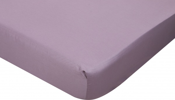 Простирадло на резинці 160x200+30 см пудровий La Nuit 