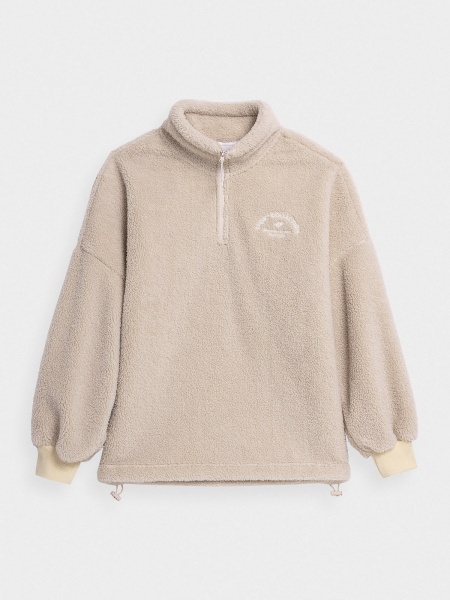 Джемпер 4F FLEECE F140 4FAW23TFLEF140-83S р.XS бежевый