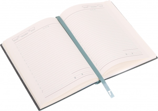 Щоденник недатований Перо бірюзовий ТЕКО A5 Е 060-00.62-307243