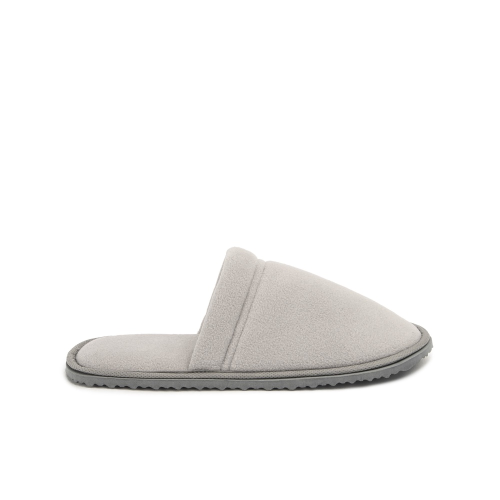 Тапки домашние Twins флис закрытые р.38/39 серый