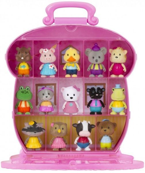 Ігровий набір Li'l Woodzeez Кейс для фігурок рожевий 63601Z 