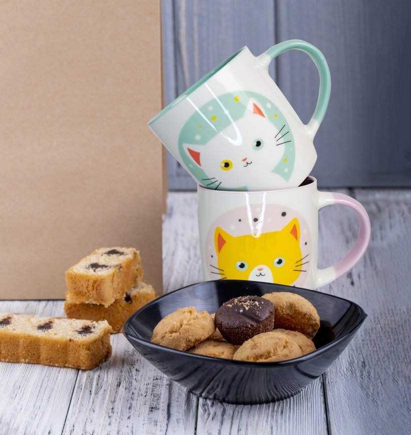 Чашка Vittora Сімейство котячих 325 мл