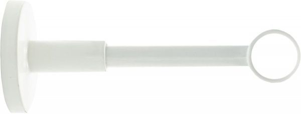 Держатель для карниза Gardinia Chicago закрытый одинарный наборной d20 мм белый 