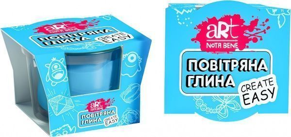 Глина воздушная Nota Bene 120 мл голубая