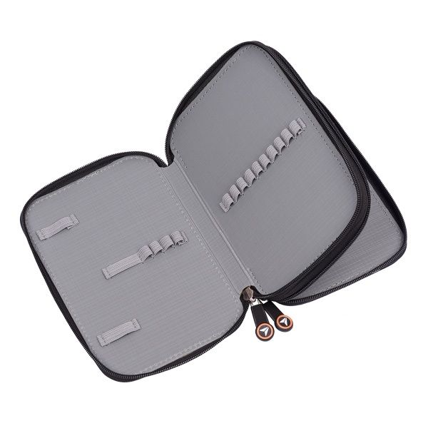 Пенал школьный двойной HP-01 Gamer 533094 YES черный