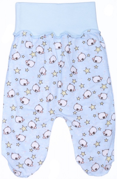 Повзунки ясельні Фламінго р.56 блакитний 680-130 