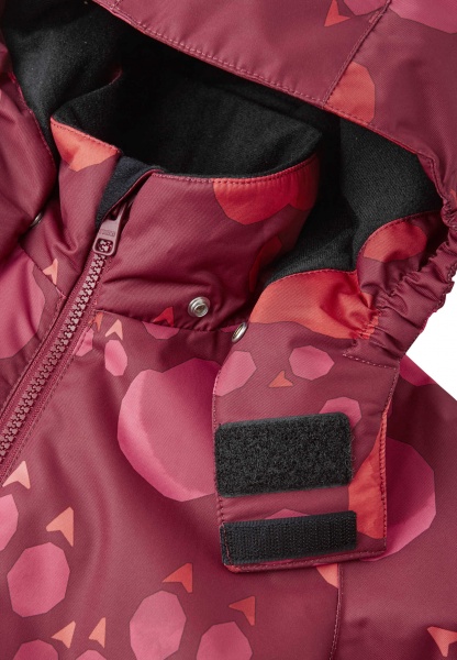 Комбінезон дитячий для дівчинки Reima 3954 р.122 бордовий 520291B 