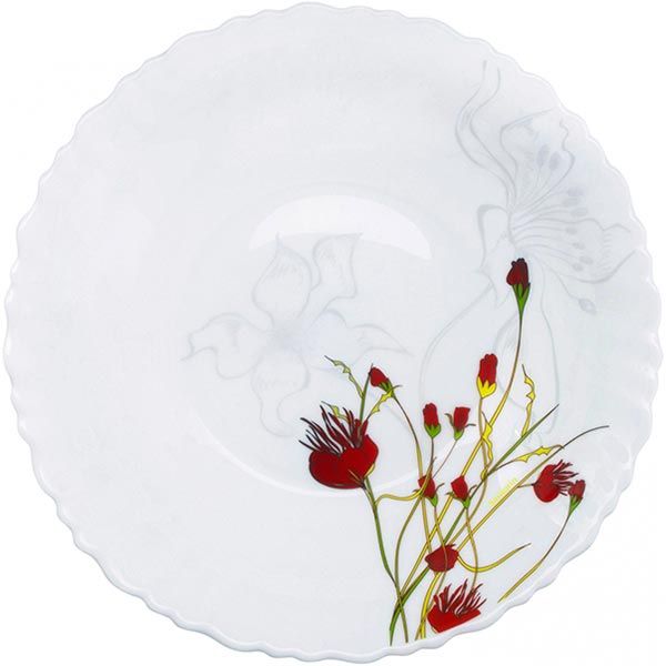 Тарелка суповая Santorin Шиповник 21.5 см