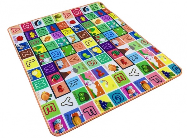 Коврик Ланор бэби мат Зоопарк/Алфавит 150х180х1 см