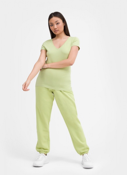 Футболка 4F TSHIRT F1001 4FSS23TTSHF1001-42S р.S зелений