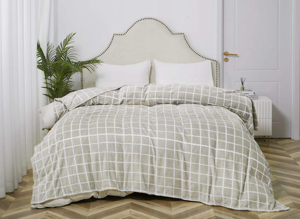 Плед Manga 160x200 см бежевый La Nuit