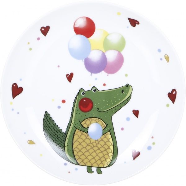 Набор детской посуды Crocodile 3 предмета