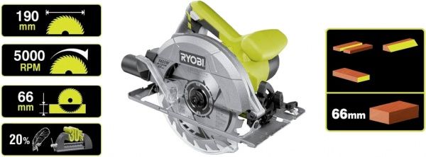 Пила дисковая RYOBI RCS1400-G