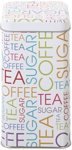 Банка з кришкою Coffee White 16x9 см