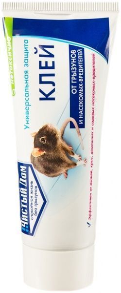 Клей Чистый дом від гризунів та комах 60 г