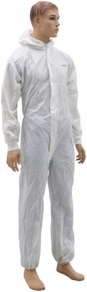 Комбинезон одноразовый Delta Plus DELTATEK 5000L хімстійкий р. M DT117TM белый