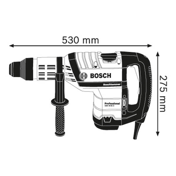 Перфоратор Bosch Professional GBH 8-45 D