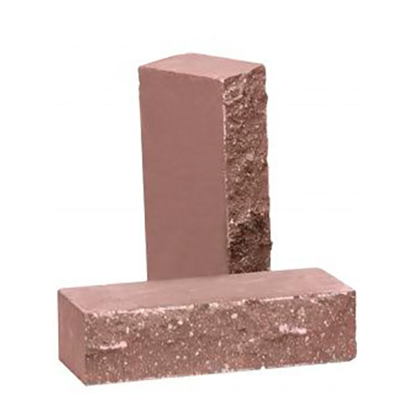 Кирпич полнотелый фактурный Дикий камень шоколад 