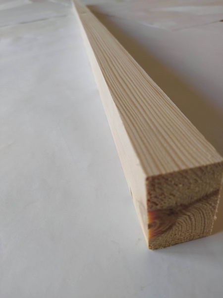 Рейка монтажная Еталон-ліс цельные конструкция 40х50х2000 мм сосна