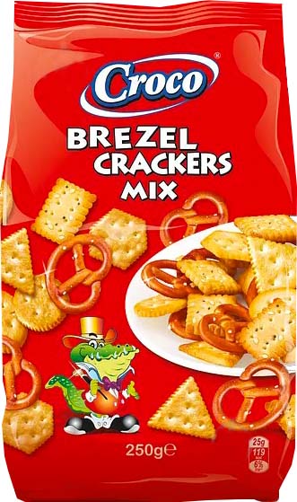 Крекер TM CROCO мікс з фіг соломкою Brezel & Crackers 250 г (5941194002423)