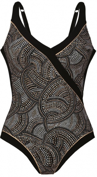 Купальник Anita Style Nuria-Amber Glow 7226.420 р.85D черно-золотой