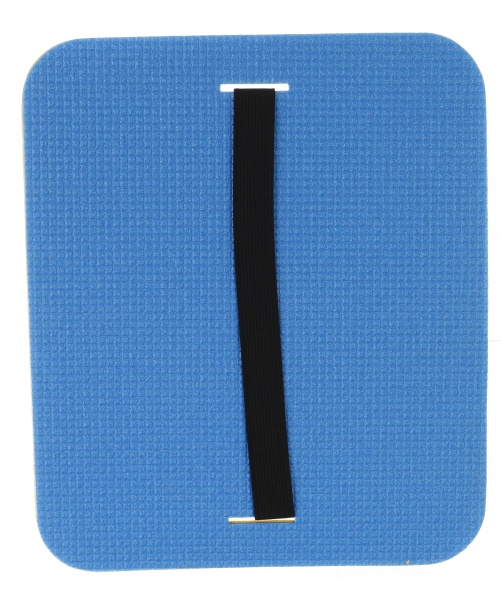 Коврик-сидушка Ланор Спорт 300х350х8 мм желто-синий