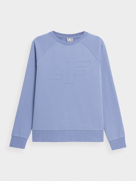 Свитшот 4F SWEATSHIRT F370 4FSS23TSWSF370-32S р.XL синий