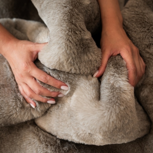 Коврик Dariana Rabbit Melange 204x300 см beige 