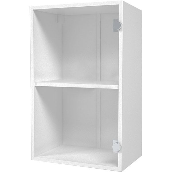 Шкаф верхний распашная 450x720x300 мм белый 