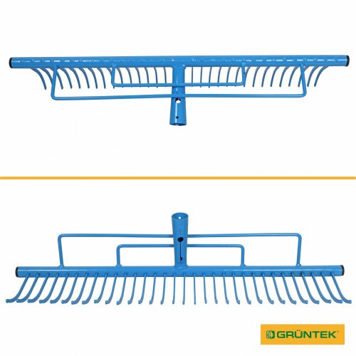 Грабли зубчатые Gruntek RR-600 32 зубца (без ручки)