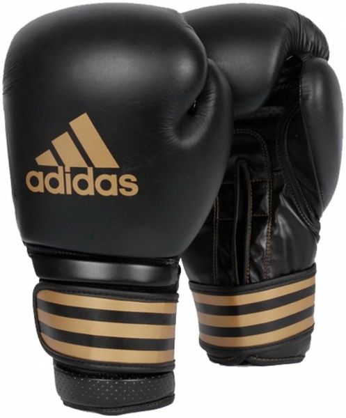 Боксерські рукавиці Adidas 16oz Super Pro Rigid Cuff чорний