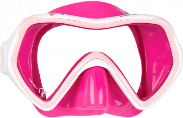 Маска для плавания Mares COMET 411059.BXPK р.универсальный розовый