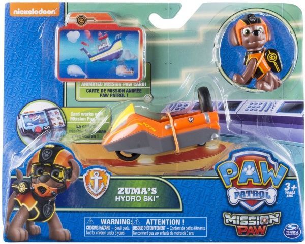 Ігровий набір Spin Master Рятівний міні автомобіль з водієм Зума серія Таємна місія 