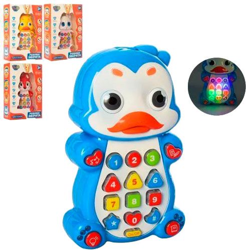 Телефон музыкальный Умные зверюшки в ассортименте ODT111148