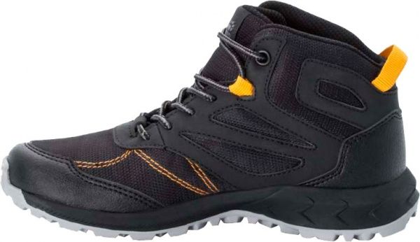 Черевики Jack Wolfskin WOODLAND TEXAPORE MID K 4042151-6055 р. EUR 31 чорнийжовтий