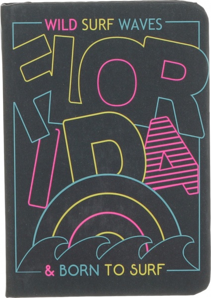 Блокнот Born to surf 10,5х7,5 см Mikirei