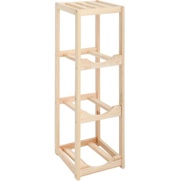 Стелаж для бутлів 33х37х105 см